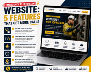 Emergency Electrician Website: 5 Features That Get More Calls