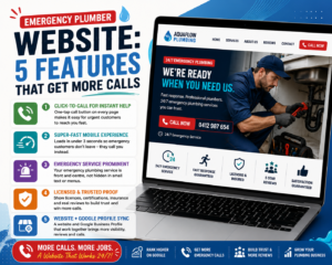 Emergency Plumber Website: 5 Features That Get More Calls