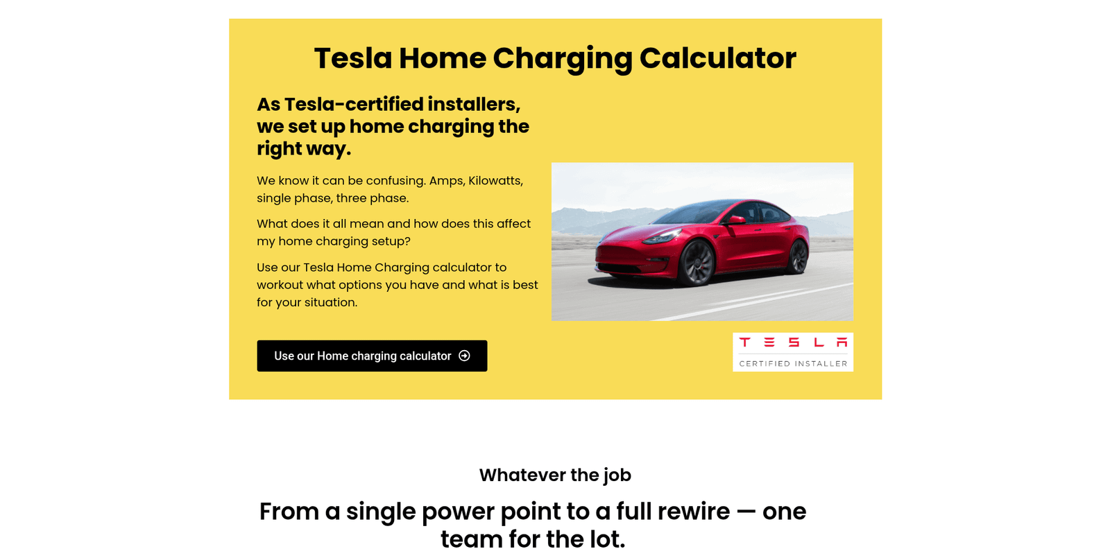 Luno Electrical website in Melbourne