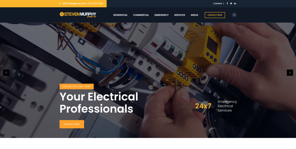 Steven Murphy website project