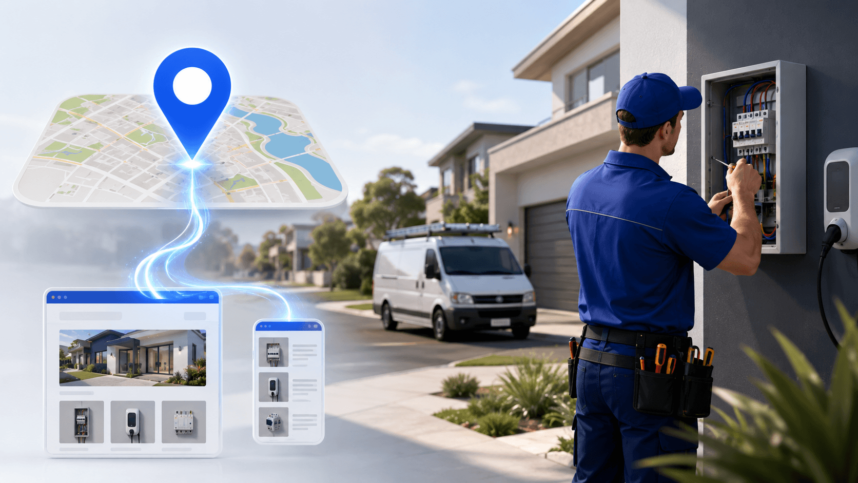 tradie website design wa