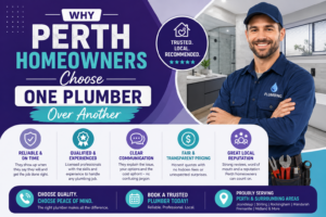 Why Perth Homeowners Choose One Plumber Over Another (2026 Guide)