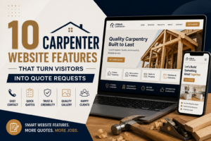 10 Carpenter Website Features That Turn Visitors Into Quote Requests