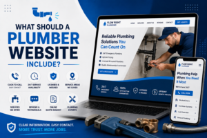 What Should a Plumber Website Include?